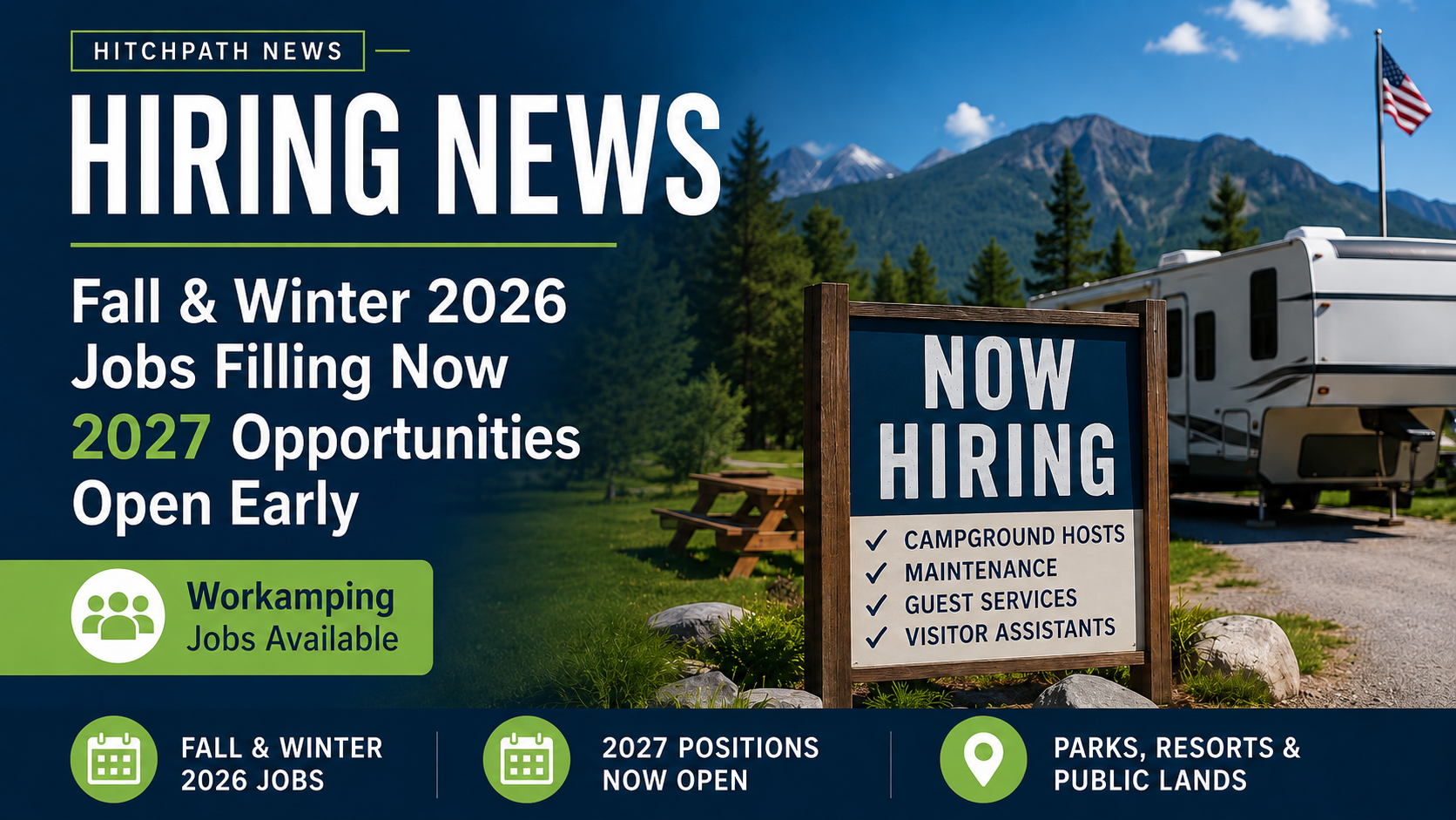 2027 Workamping Hiring Has Already Started