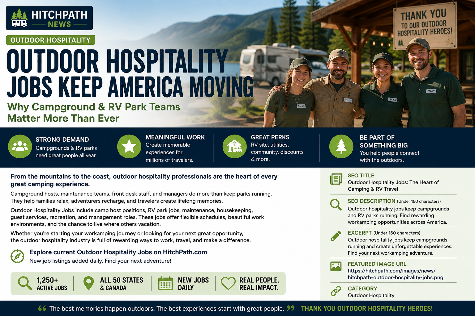 Outdoor Hospitality Jobs Keep America Moving